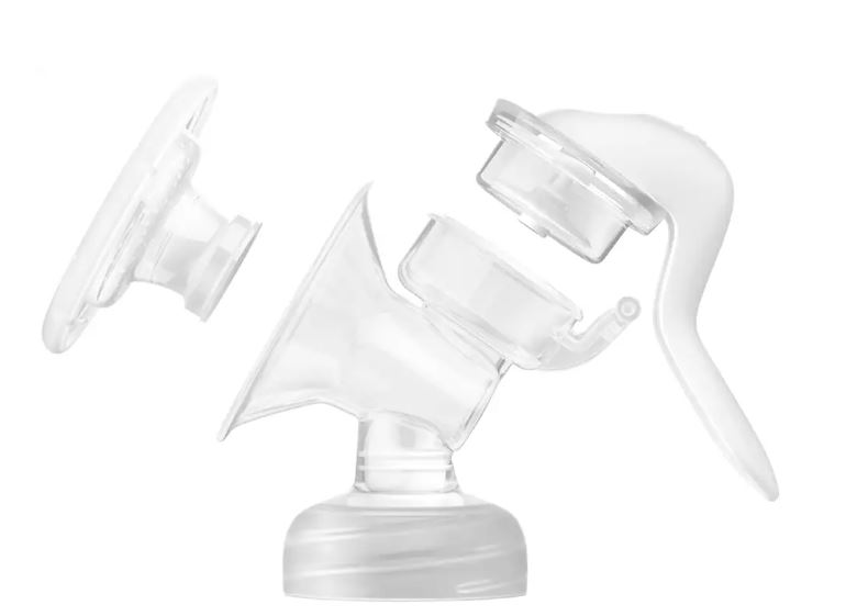 Philips AVENT / Молокоотсос ручной Natural Motion с бутылочкой для кормления, SCF430/10  - фото 2
